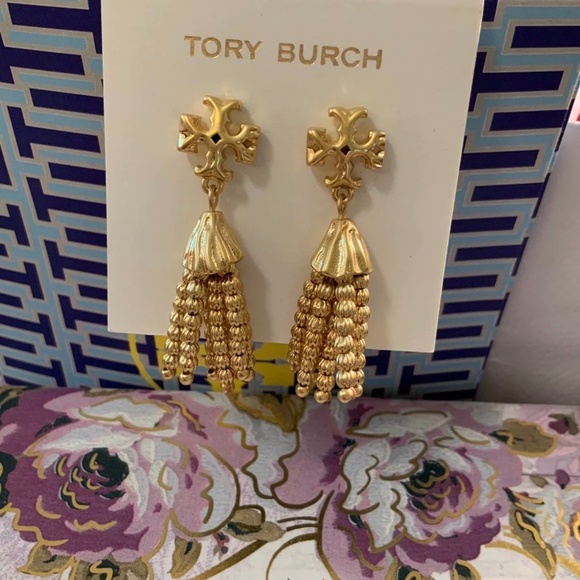 Jewelry - Tory burch smaller tassel earrings